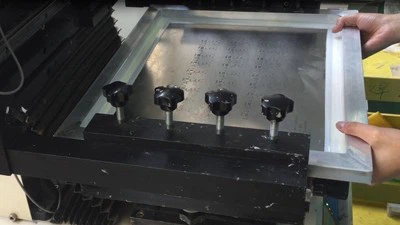 Semi Automatic PCB printer-4